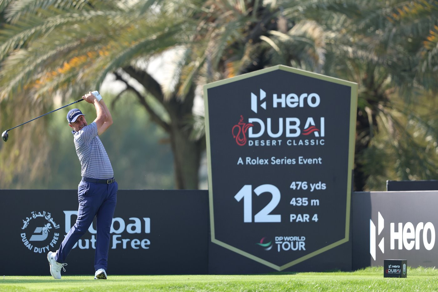 AMERICAN AMATEUR MICHAEL THORBJORNSEN STORMS UP LEADERBOARD TO SHARE LEAD AT HERO DUBAI DESERT CLASSIC