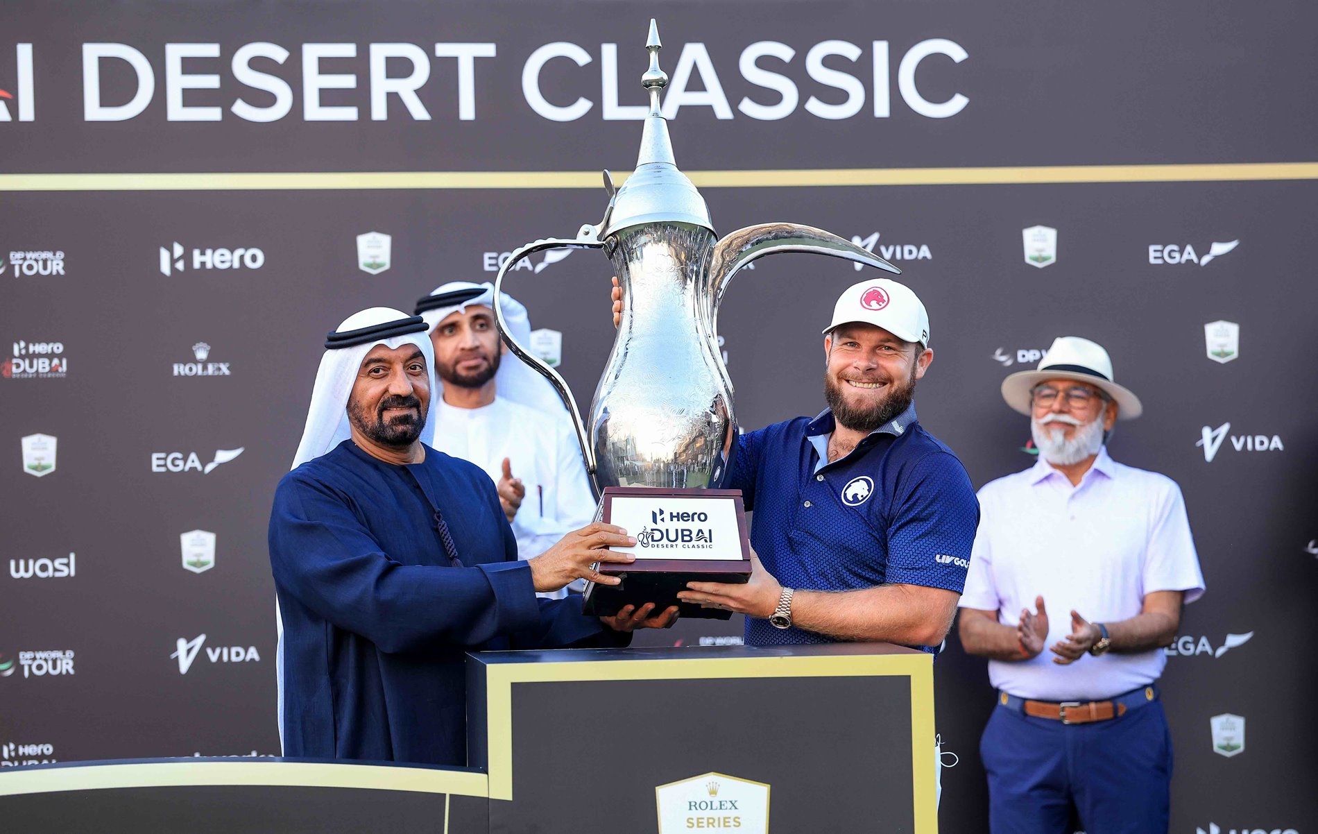 Tyrrell Hatton claims fifth Rolex Series title at Hero Dubai Desert Classic