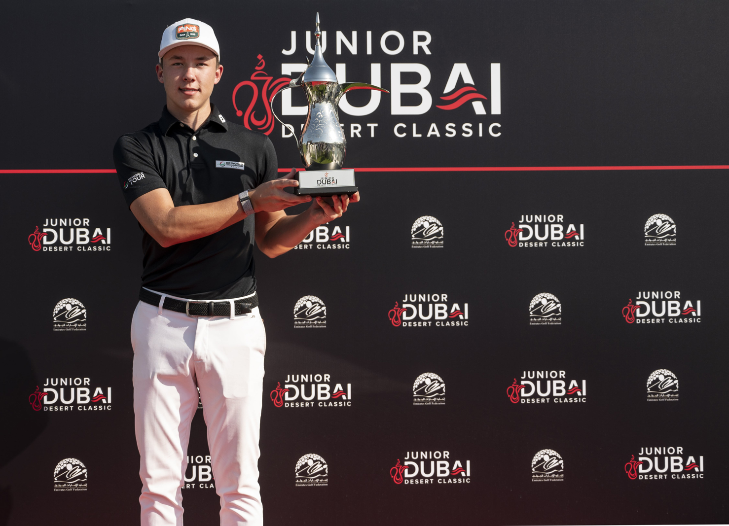 JUNIOR DUBAI DESERT CLASSIC SECURES WORLD AMATEUR GOLF RANKING STATUS